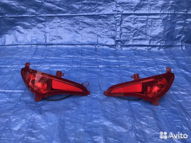 Фонарь птф в задний бампер Hyundai Solaris 14