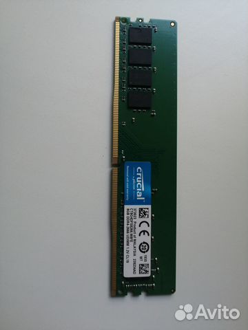 Оперативная память Crusial 8 Гб DDR4-2666