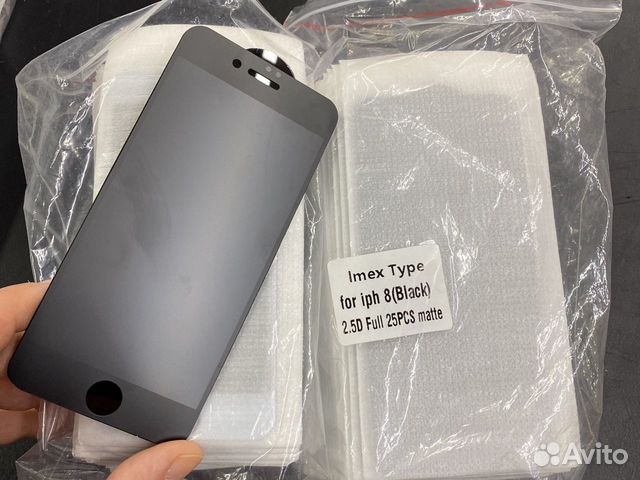 Матовое стекло iPhone