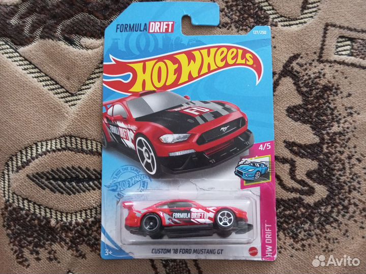 Mustang hot wheels