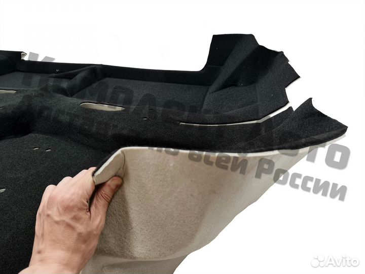 Ковер пола шумоизоляцией Ваз 2110, Приора