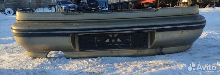 Бампер дэу нексия задний