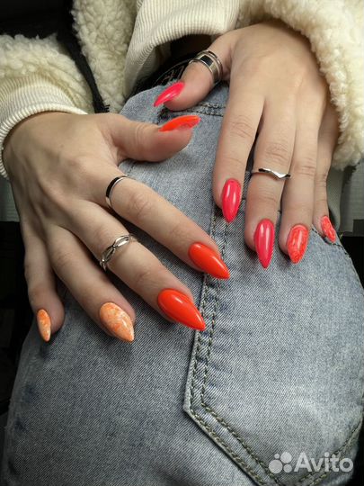 Маникюр, наращивание