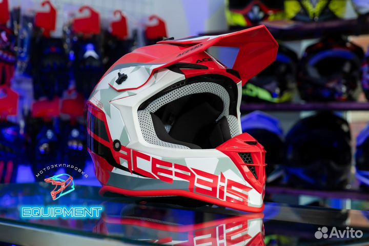 Кроссовые шлемы для мотоцикла мотошлемы
