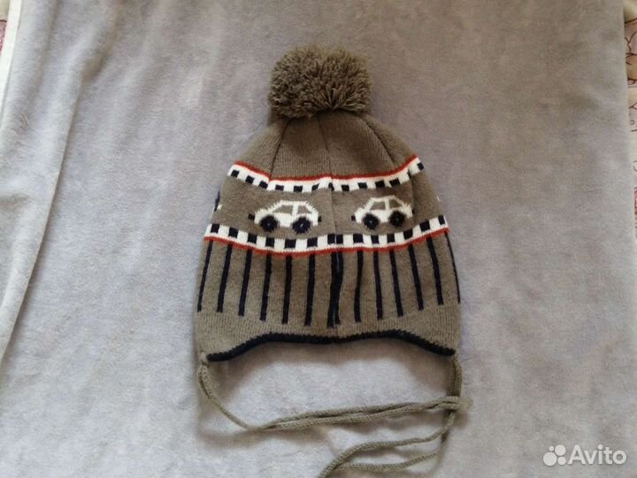 Шапочка детская демисезонная. новая