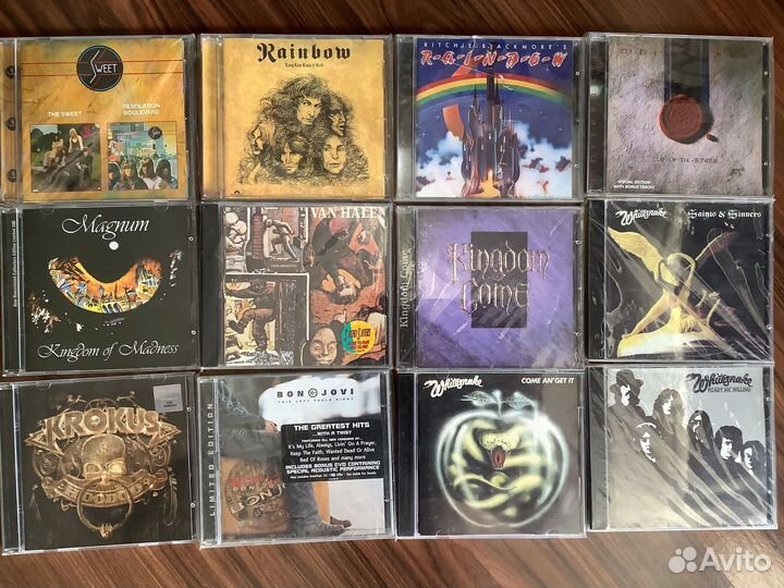 CD оригинал(рок, джаз)