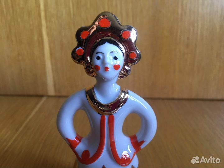 Статуэтка Матрешка-Невеста Дама в кокошнике СССР