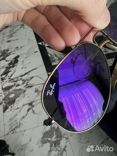 Очки ray ban aviator