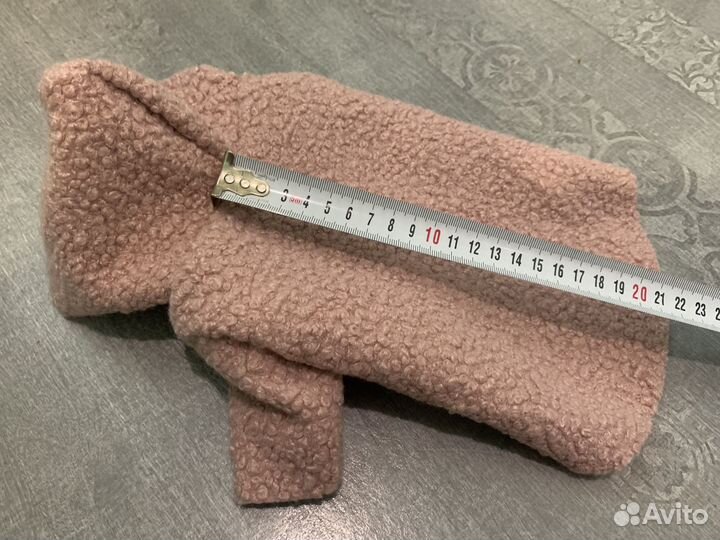 Шуба одежда для собак S новая