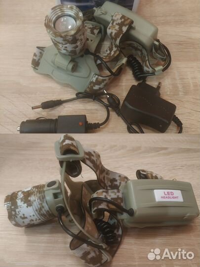 Фонарь налобный