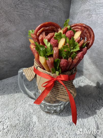 Мужские съедобные букеты