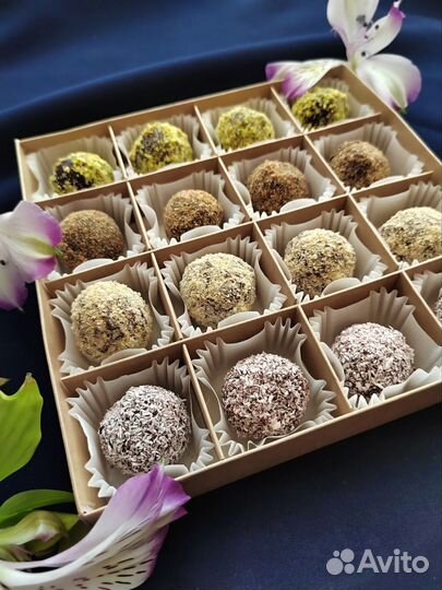 Трюфели и шоколад ремесленный ручной работы