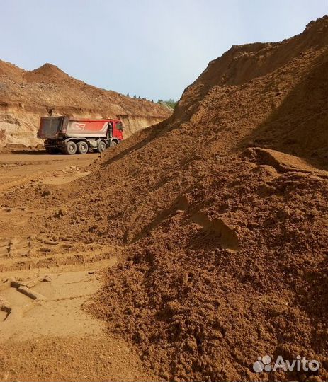 Песок от производителя + доставка в славск
