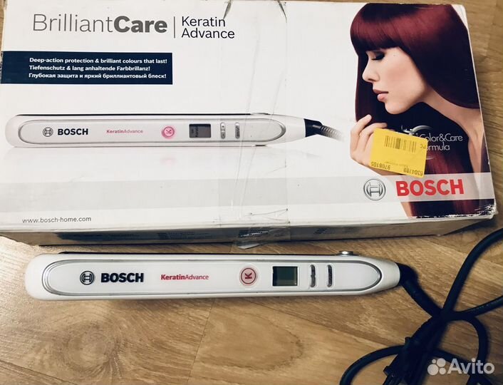 Утюжок для волос Bosch Brilliant Care
