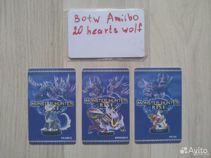 Карты с NFC чипом по amiibo