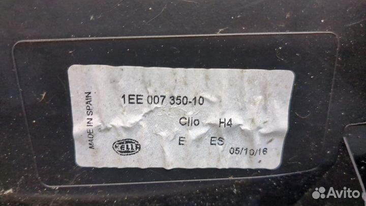 Фара (передняя) Renault Clio, 1999