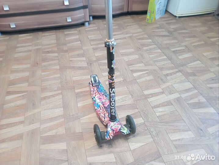 Самокат детский трехколесный