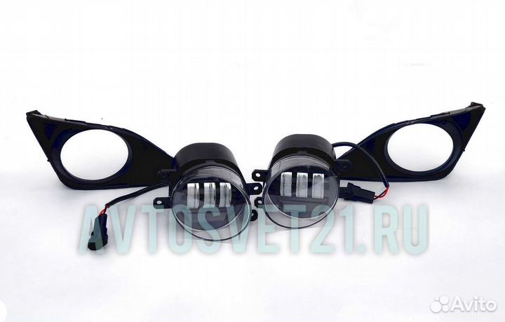 Led противотуманки Toyota Corolla E150 2007-2010