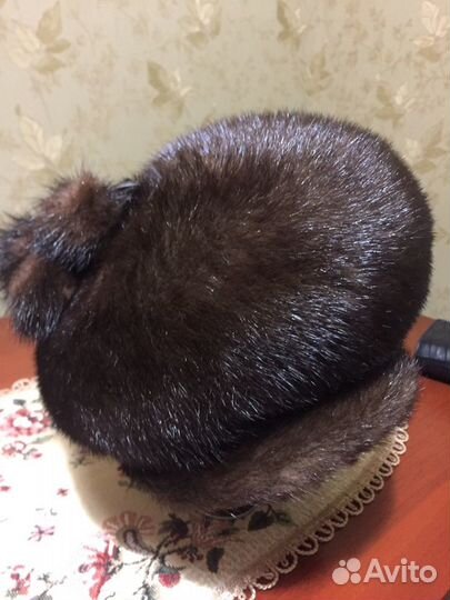 Норковая шапка