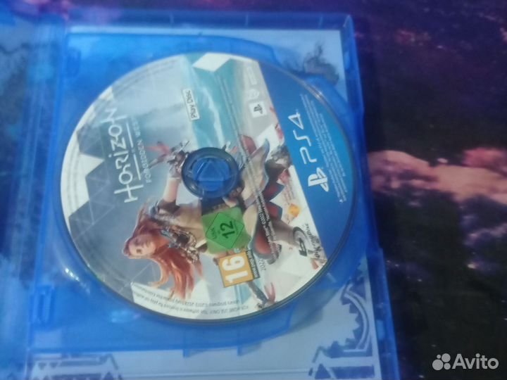 Horizon forbidden west ps4 диск