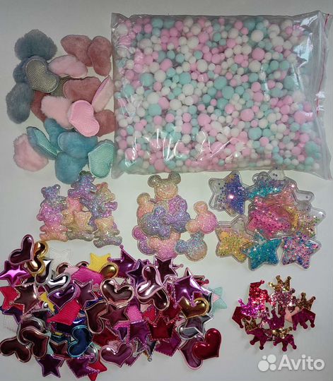 Набор для рукоделия, нашивки, на бантики