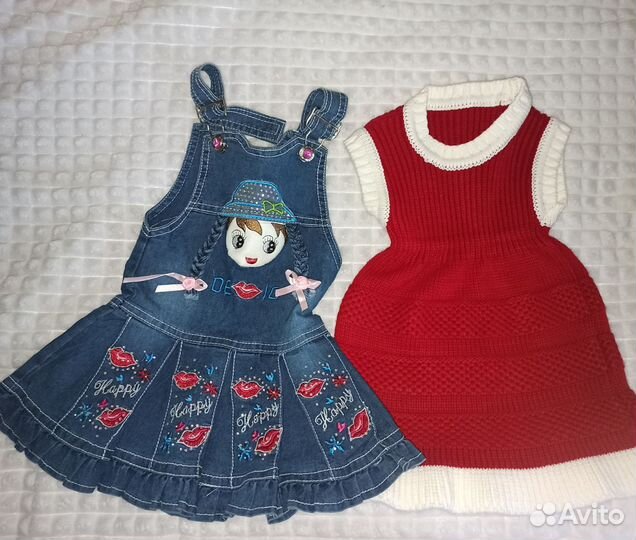 Одежда для девочки пакетом 74,80,86