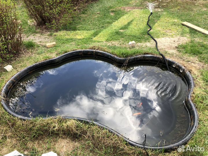 Садовый пруд пластиковый