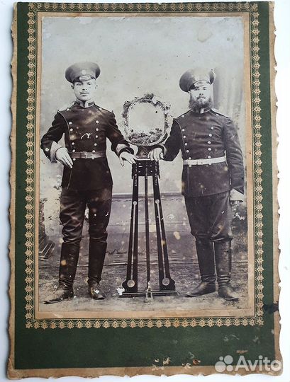 Полковой аттестат с фотографией