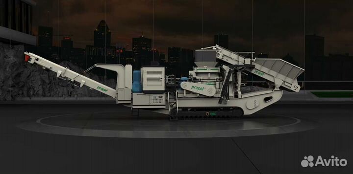 Мобильная конусная дробилка