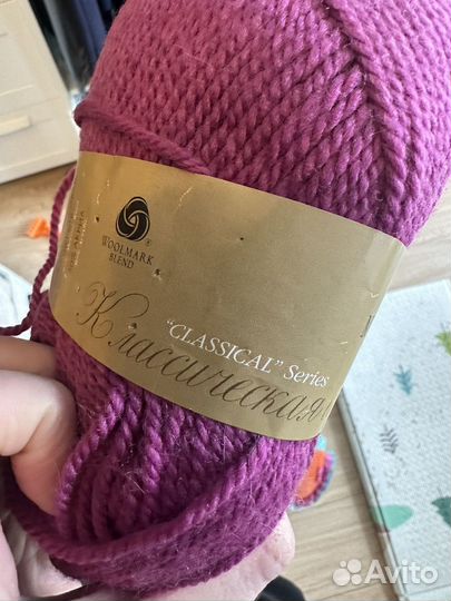 Пряжа Пехорка мериносовая