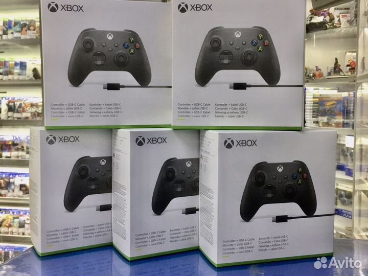 Джойстики для Xbox Series S/X с кабелем