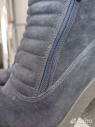 Ботильоны Полуботинки нубук кожа 37