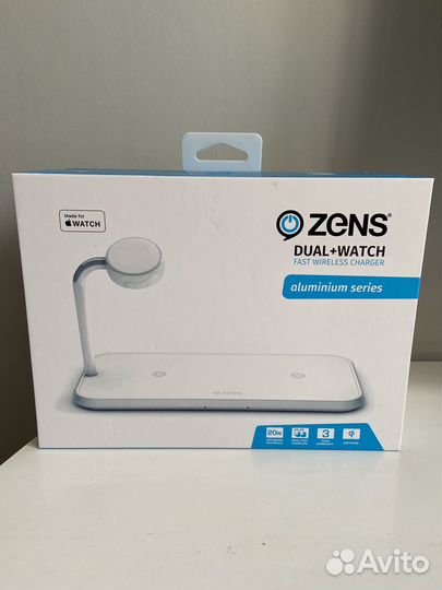 Беспроводное зарядное устройство Zens dual watch