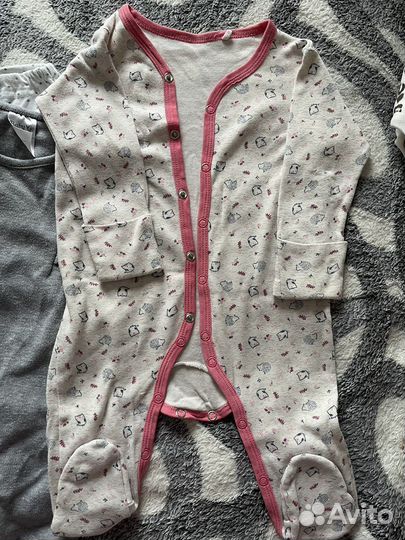 Вещи пакетом на девочку до года