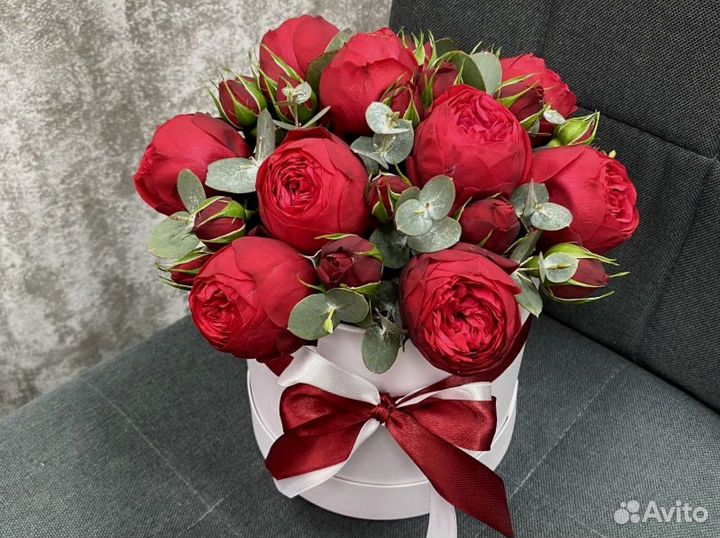 Букет пионовидных роз с гарантией