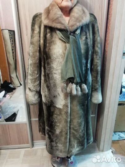 Шуба мутоновая