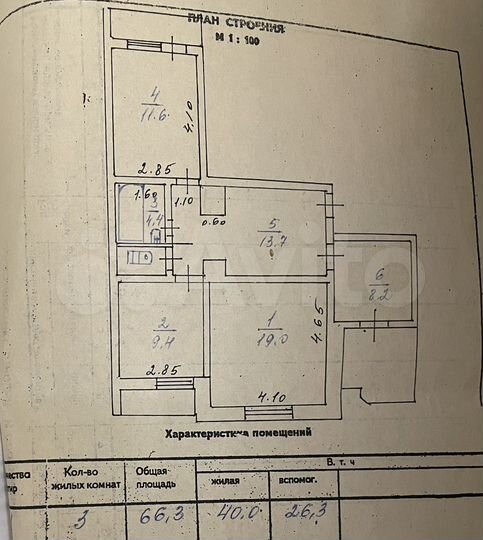 3-к. квартира, 66,3 м², 2/9 эт.