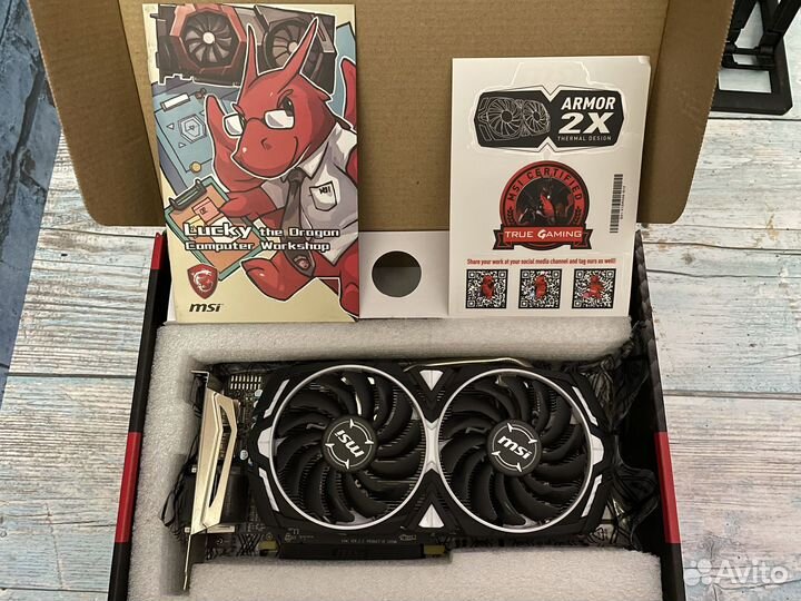 Видеокарты RX 470-590 4 и 8 GB