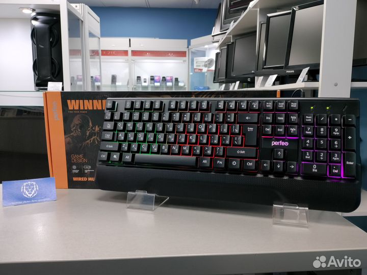 Игровая клавиатура Perfeo Winner/ новая