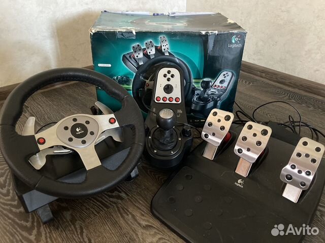 Игровой руль logitech g25 купить в Самаре | Электроника | Авито