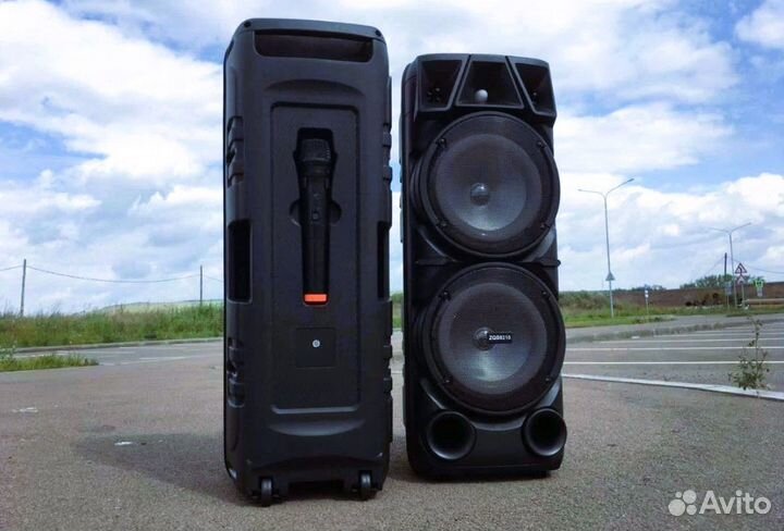 Большая портативная колонка 72 см