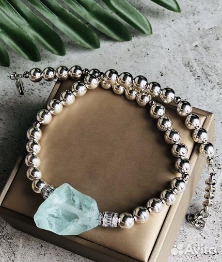 Чокер из гематита