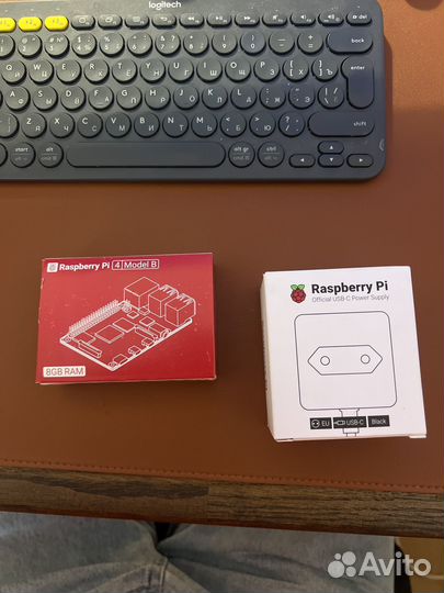 Малина + блок питания