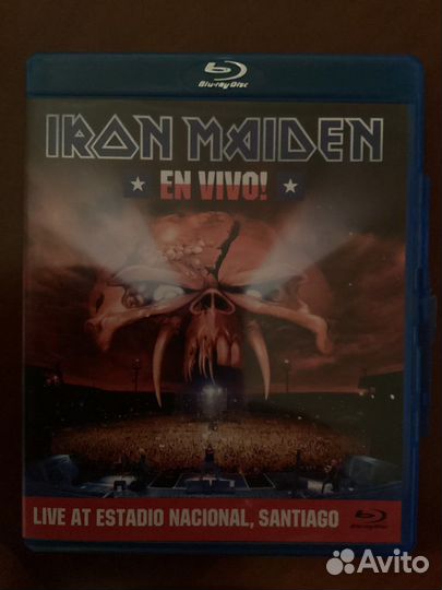 Iron Maiden (blu-ray, импорт)