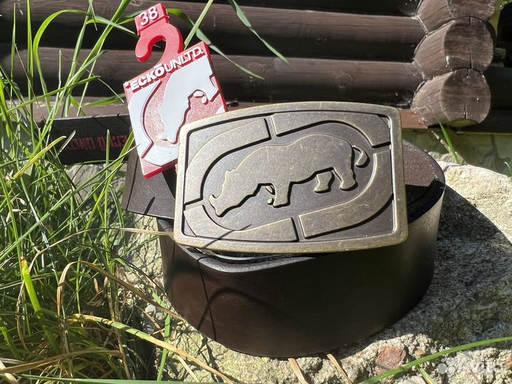 Мужской кожаный ремень ecko unlimited оригинал