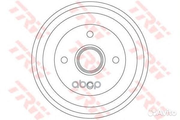 Барабан тормозной DB4308MR TRW