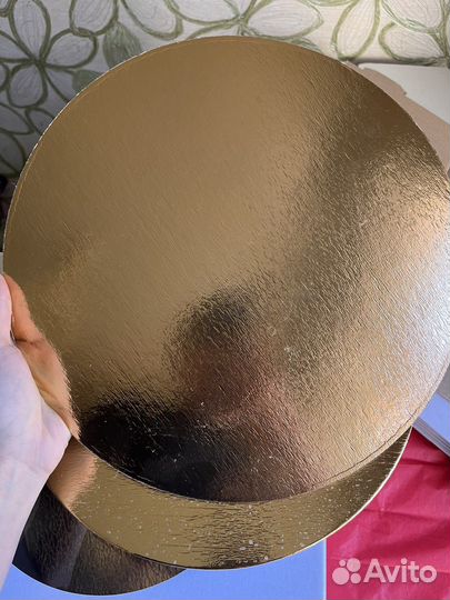 Коробка для торта с подложкой