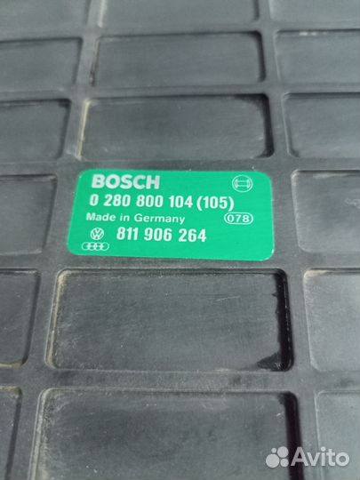 Эбу Audi 80 b2 GN