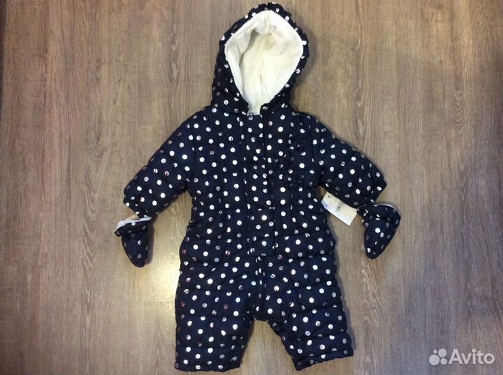 Демисезонный комбинезон на флисе C&A 68 и 74