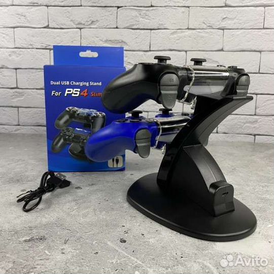 Зарядная станция для PS4 для геймпадов